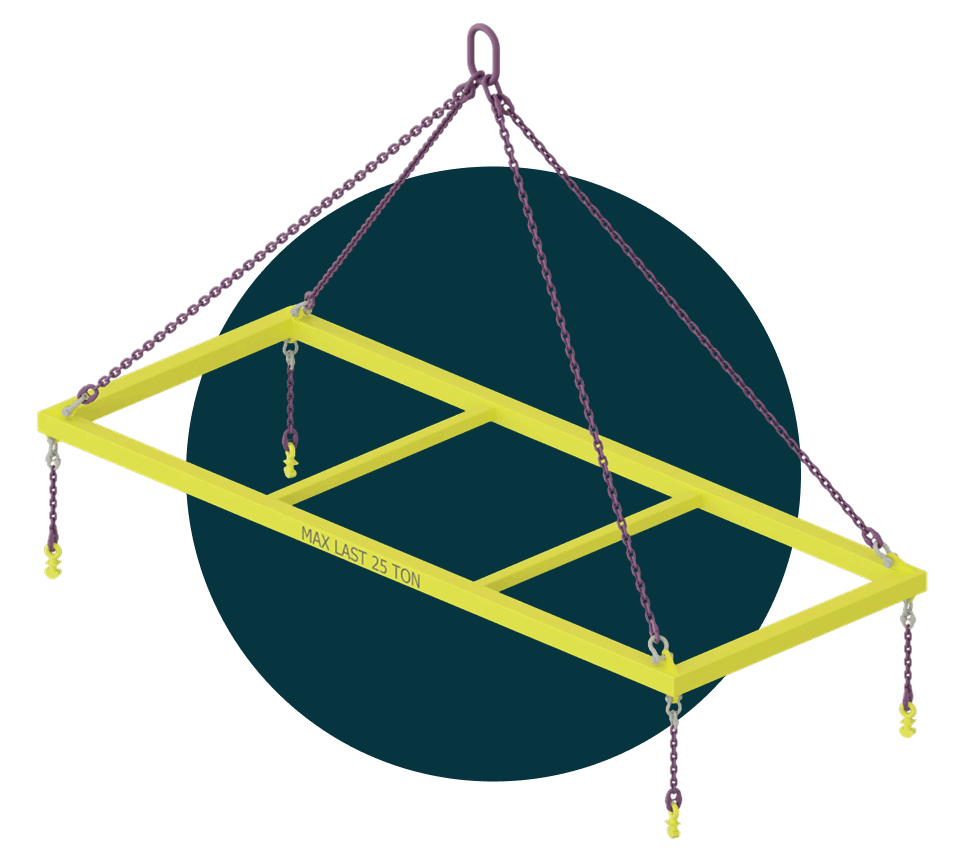 balancines para separación y elevación de carga